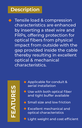 FTTX OUTDOOR DROP CABLE (Rectangle Type)