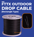 FTTX OUTDOOR DROP CABLE (Rectangle Type)